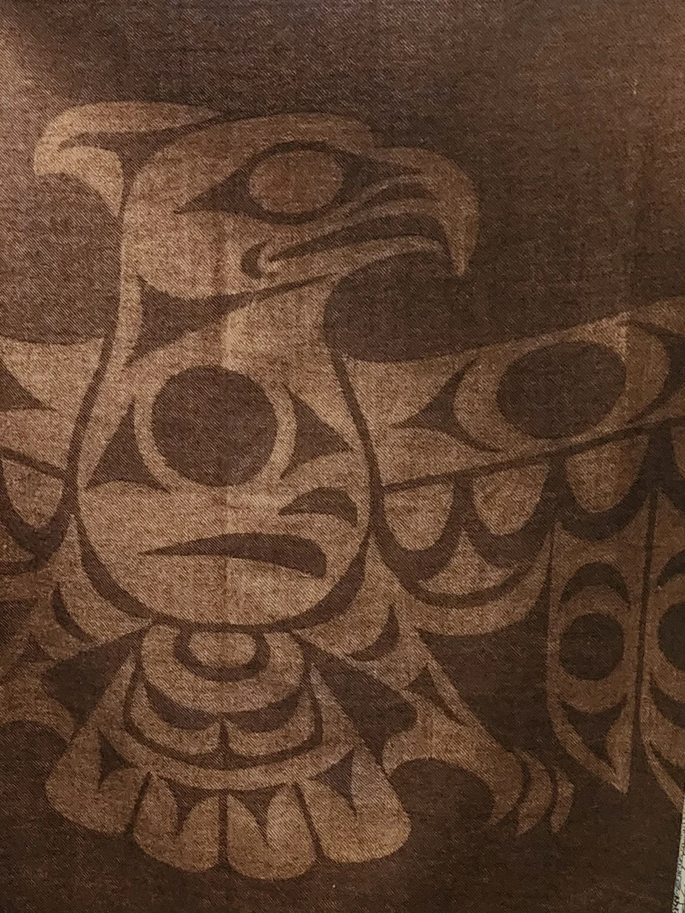 Native Home Strength Of Our Ansestors Tribal Eagle  Blanket